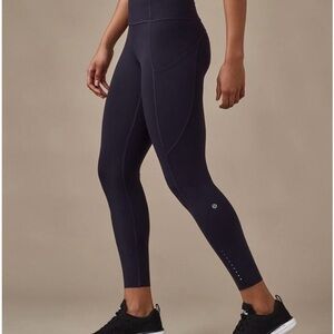 Lululemon Fast and Free 7/8 color Black Grape